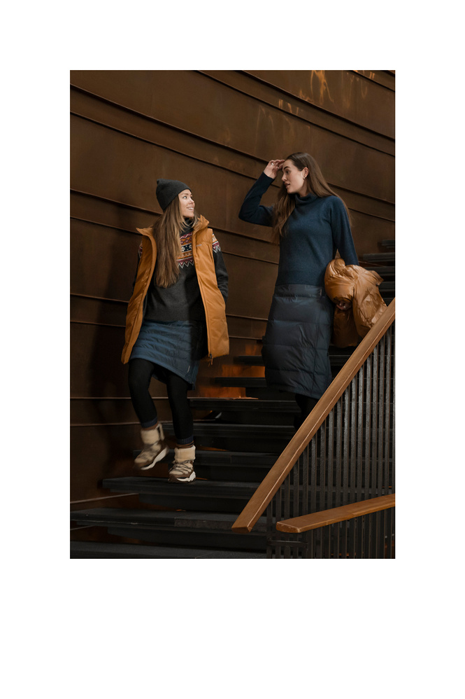 Alaska Long Down Skirt