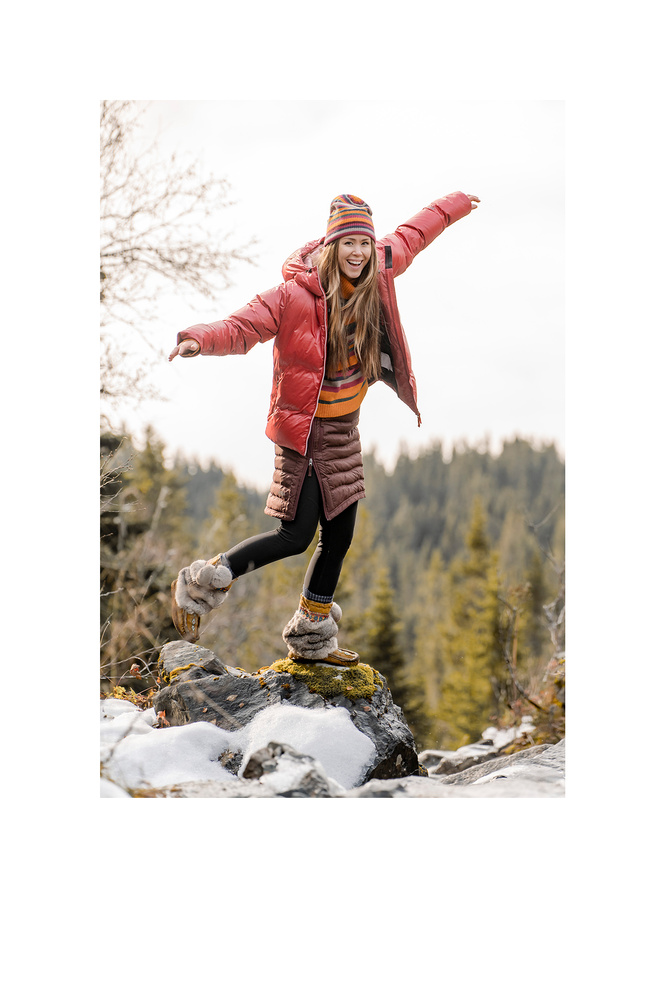 Short Down Skirt Chestnut Thumbnail