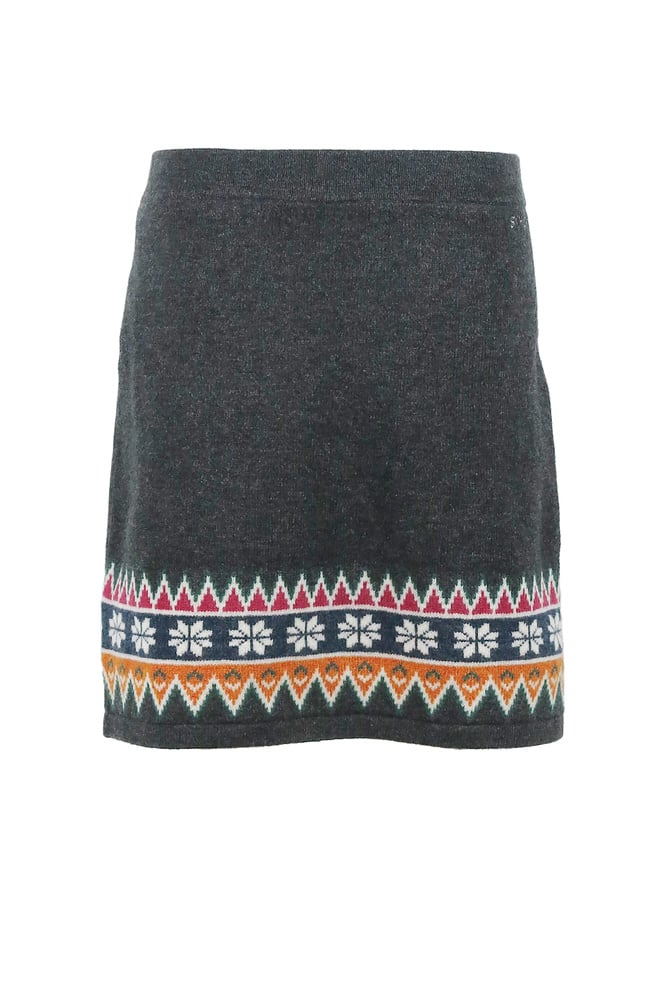 Scandinavian Knee Skirt Graphite Thumbnail