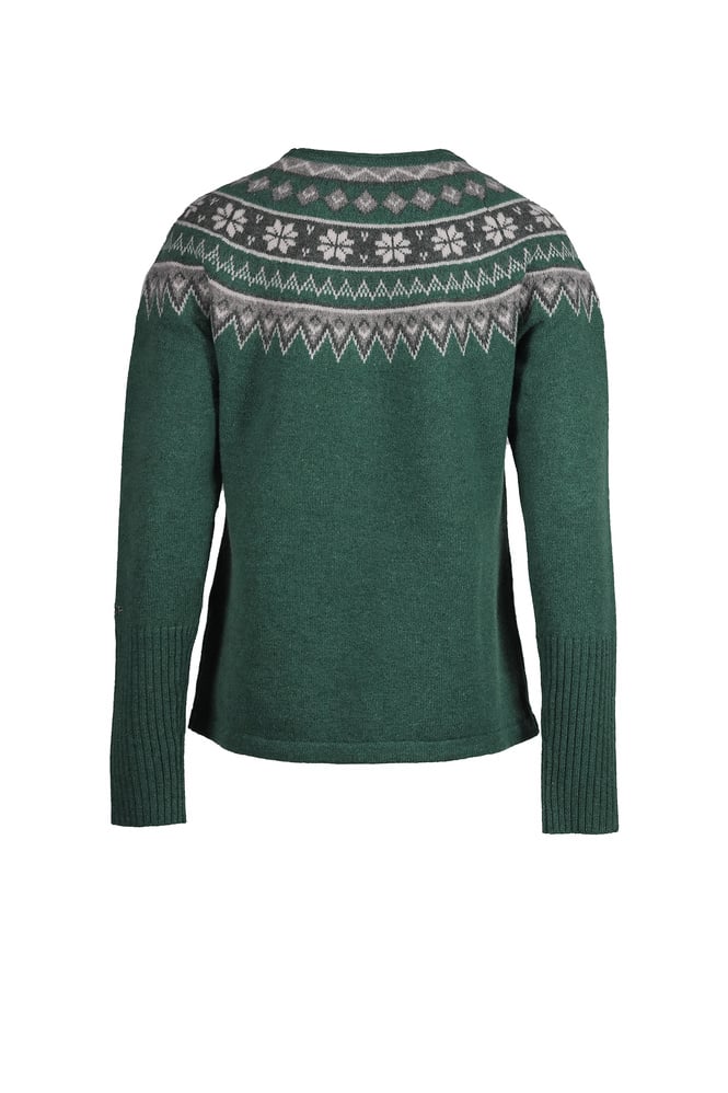 Scandinavian Sweater Pine Green Thumbnail