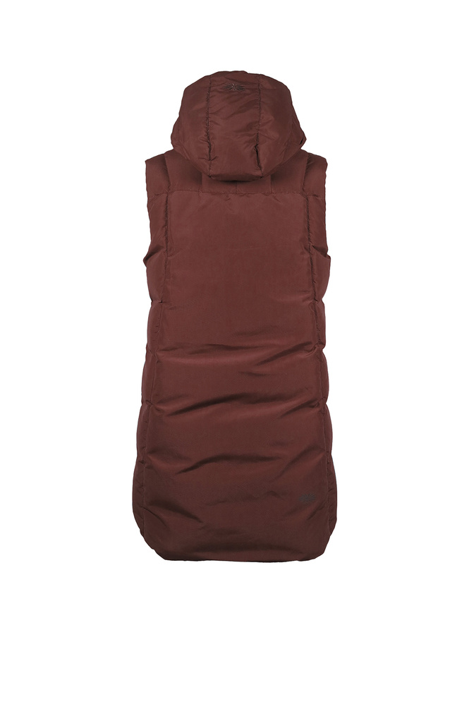 Lena Down Vest Chestnut Thumbnail