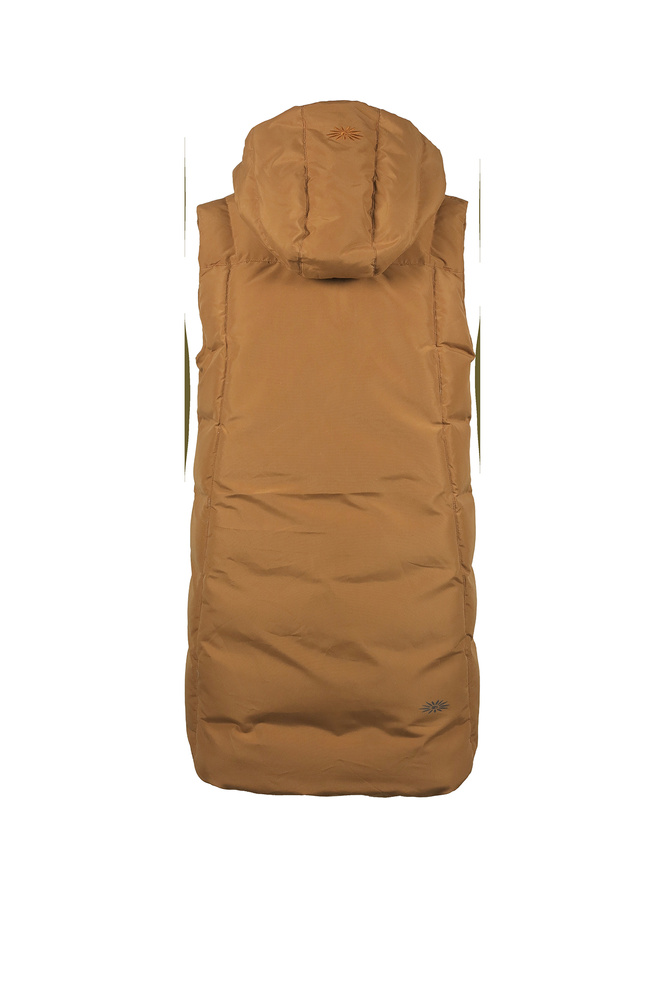 Lena Down Vest Amber Thumbnail