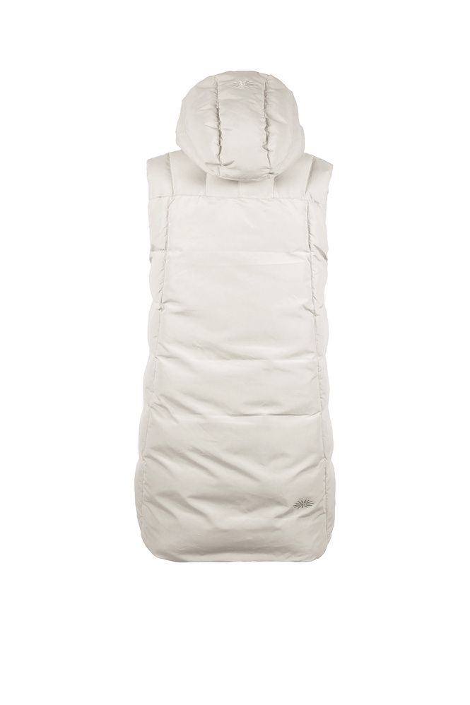 Lena Down Vest Offwhite Thumbnail