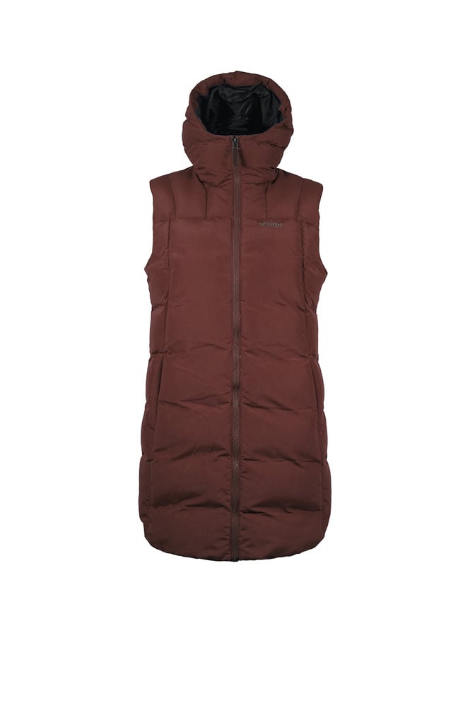 Lena Down Vest Chestnut Thumbnail