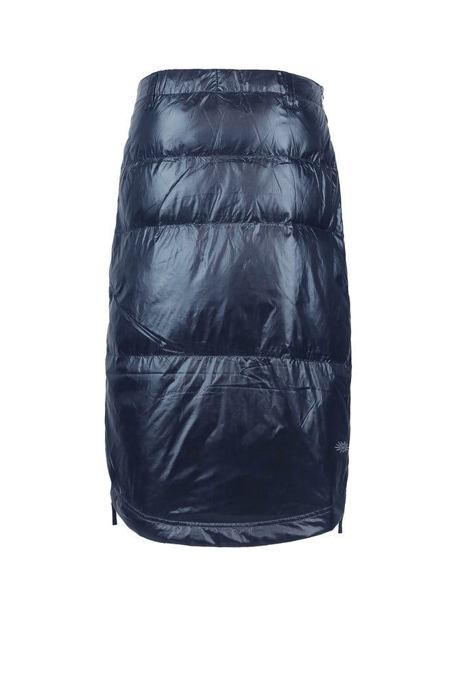 Mary Mid Down Skirt Navy Thumbnail