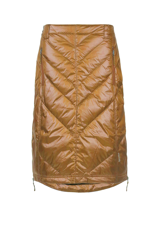 Mary Mid Down Skirt Amber Thumbnail