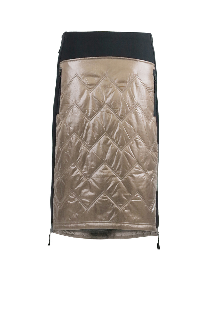 Sara Mid Skirt Walnut Thumbnail