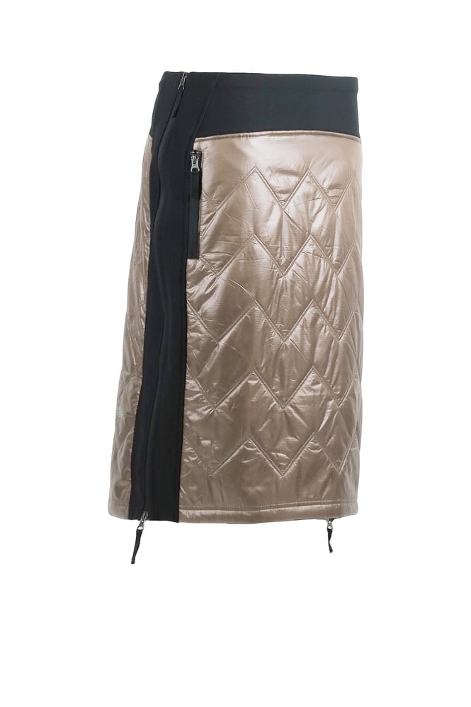 Sara Mid Skirt Walnut Thumbnail