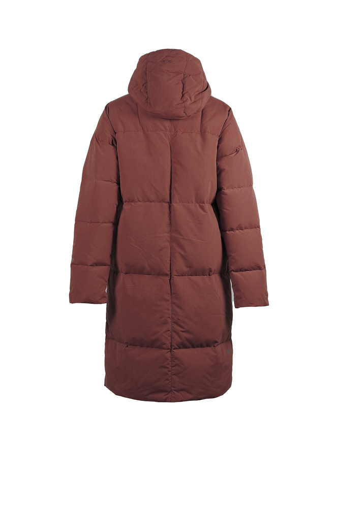 Selma Down Coat Chestnut Thumbnail