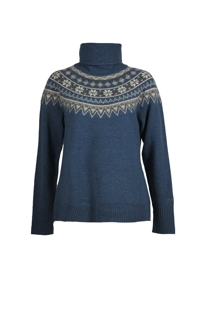 Scandinavian Turtleneck Navy Thumbnail